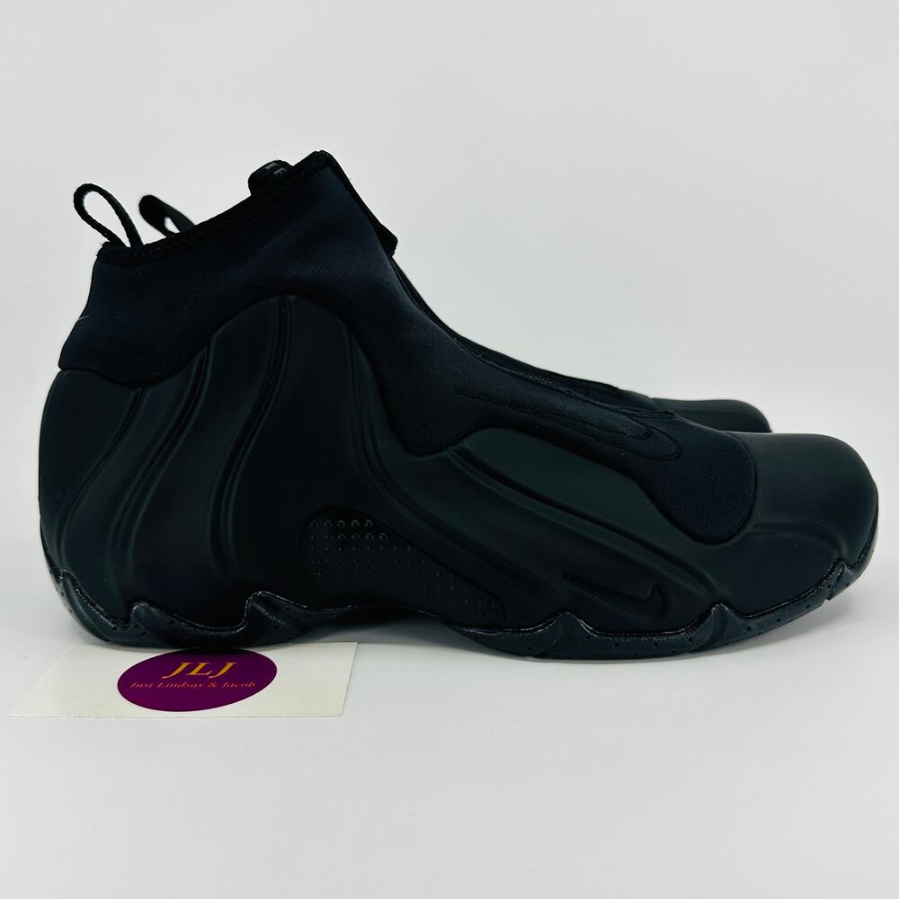 Nike Men's  Nike Air Flightposite Triple Black Sneakers FV5582-001 Size 8